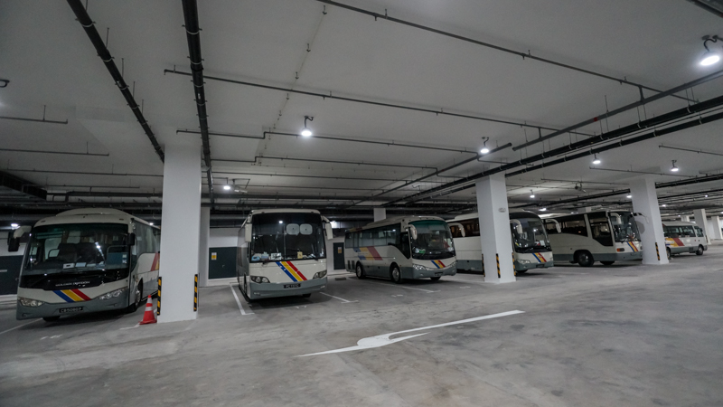 OFS Campus and Facilities - Basement 1 Buspark