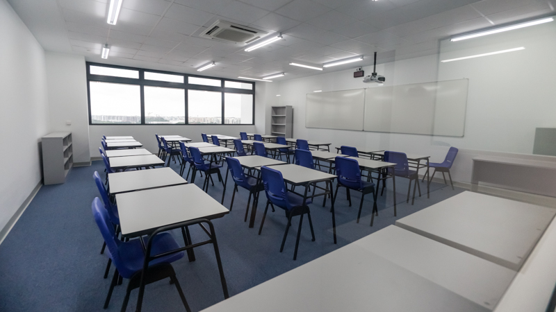 OFS Campus and Facilities - Middle and High School Classroom