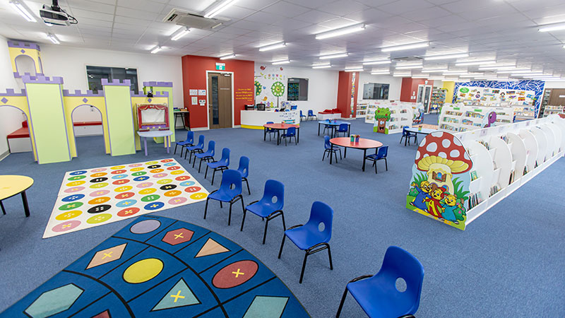 OFS Campus and Facilities - Kindergarten Library