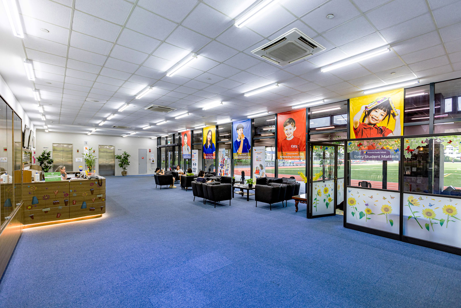 OFS Campus and Facilities - Main Lobby