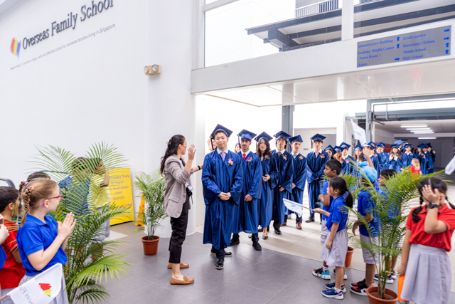 Overseas Family School students